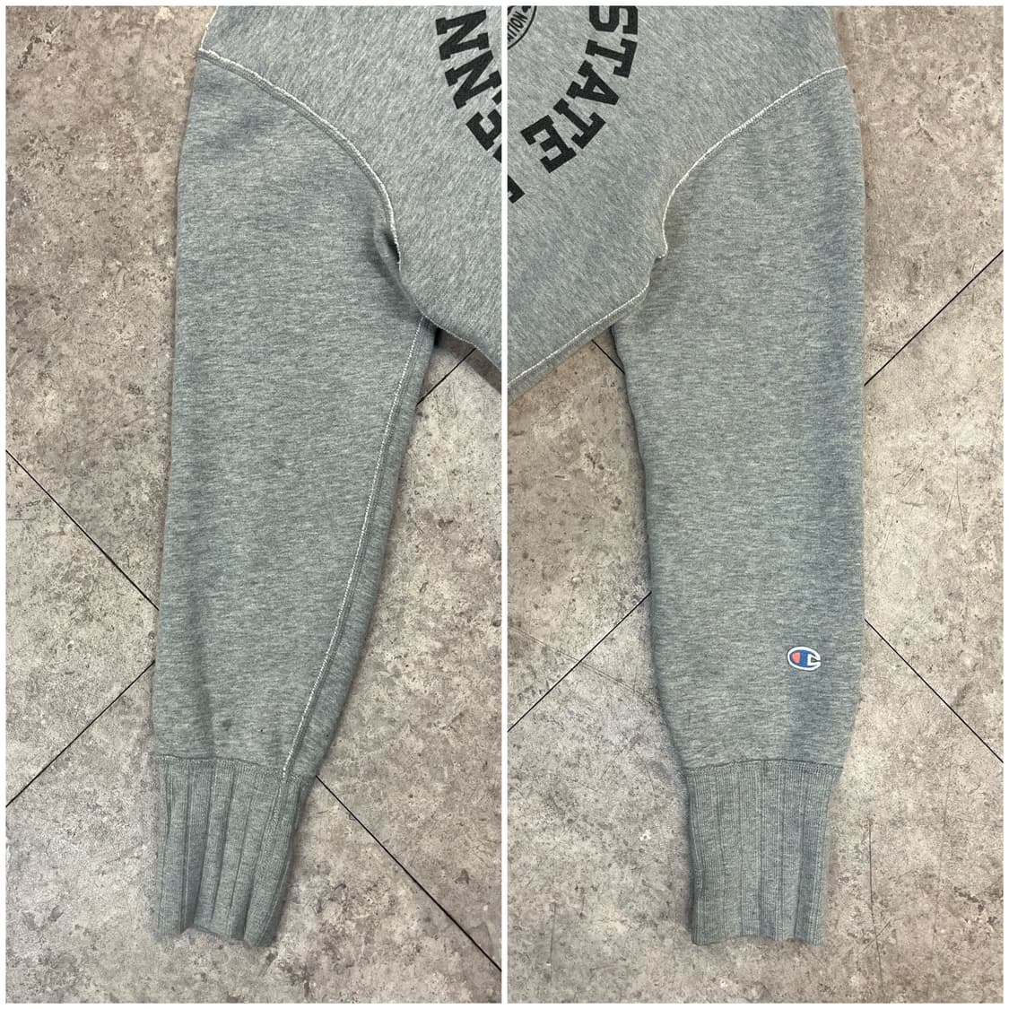 챔피온 빈티지 그래픽 맨투맨 그레이 M #csz3260 상품이미지6