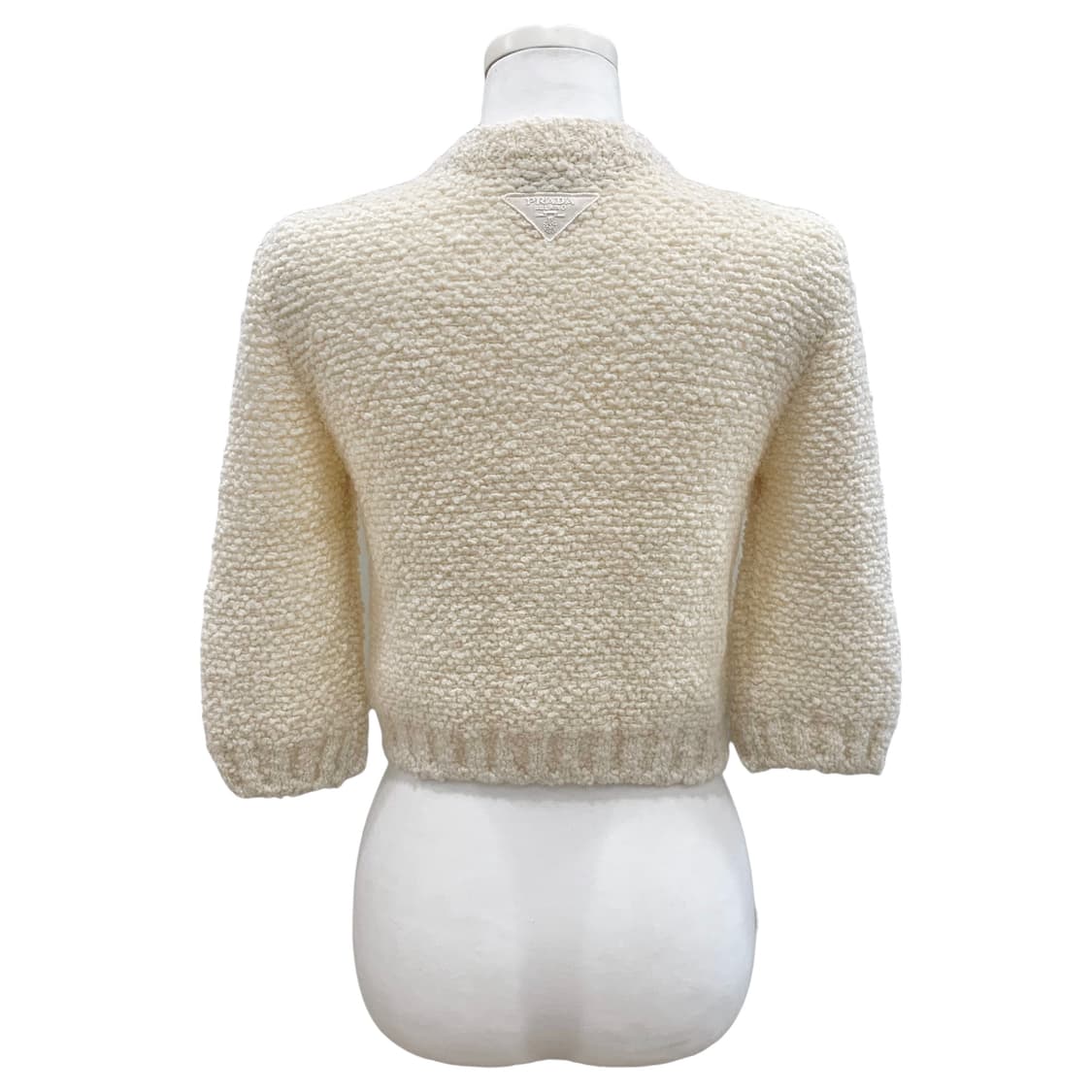 프라다 23FW 부클레 모헤어 니트 가디건 상품이미지4