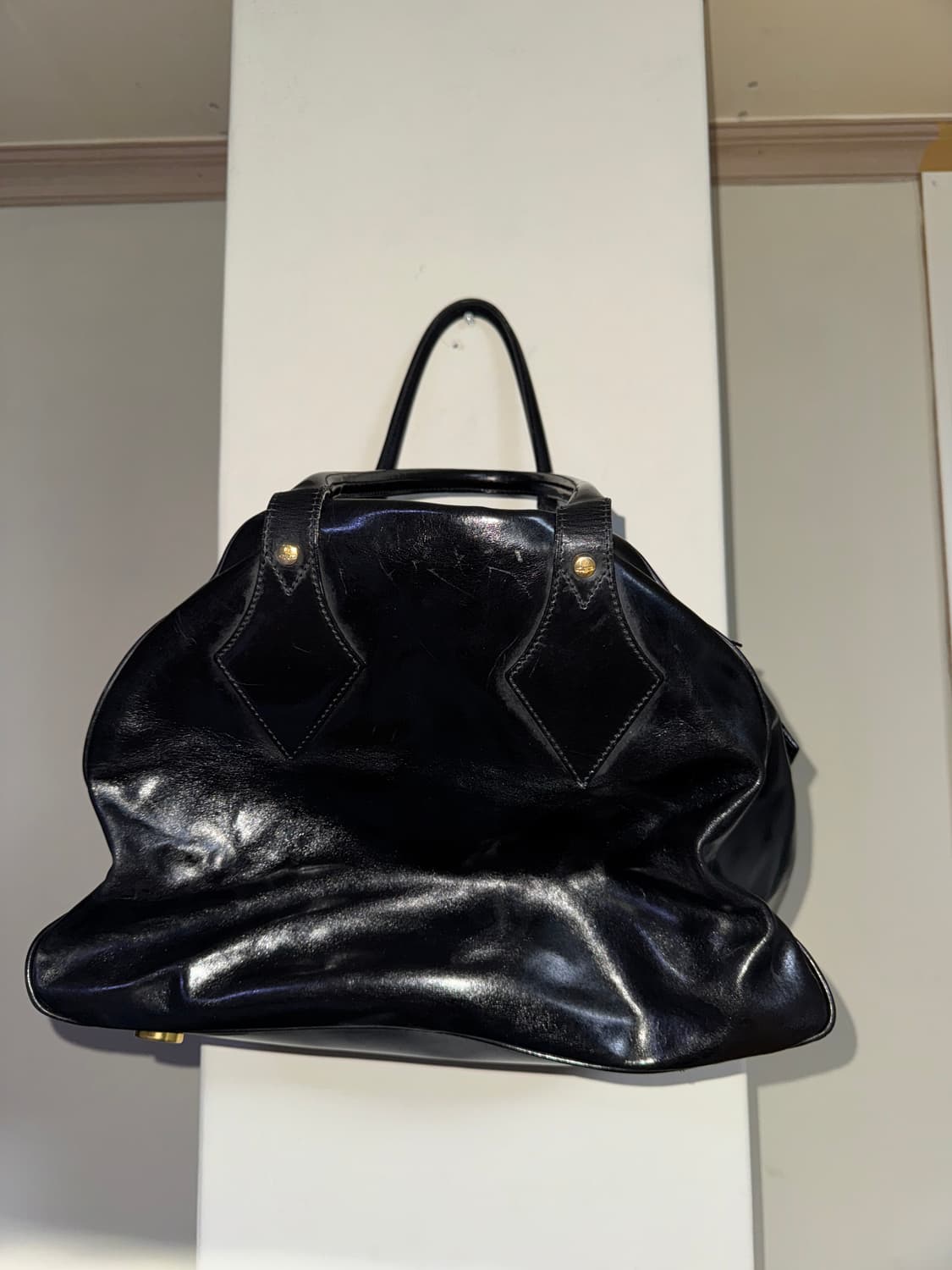 비비안웨스트우드 야스민 레더 토트백 상품이미지3