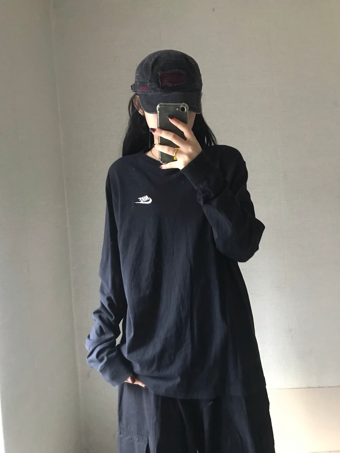 나이키 블랙 롱슬리브 상품이미지1