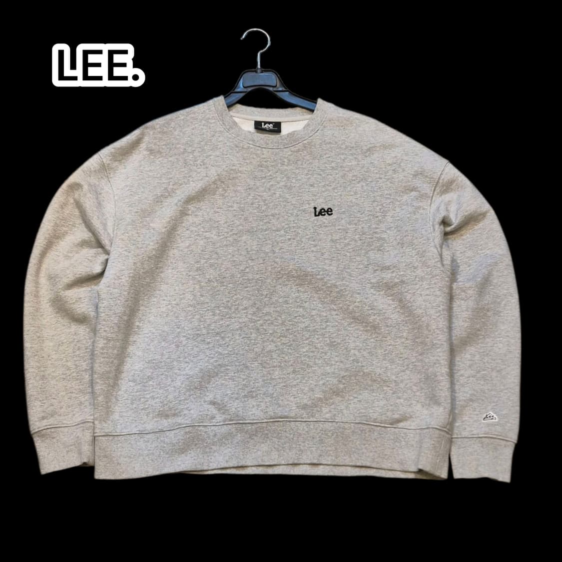 (M)LEE. 그레이 맨투맨  상품이미지1