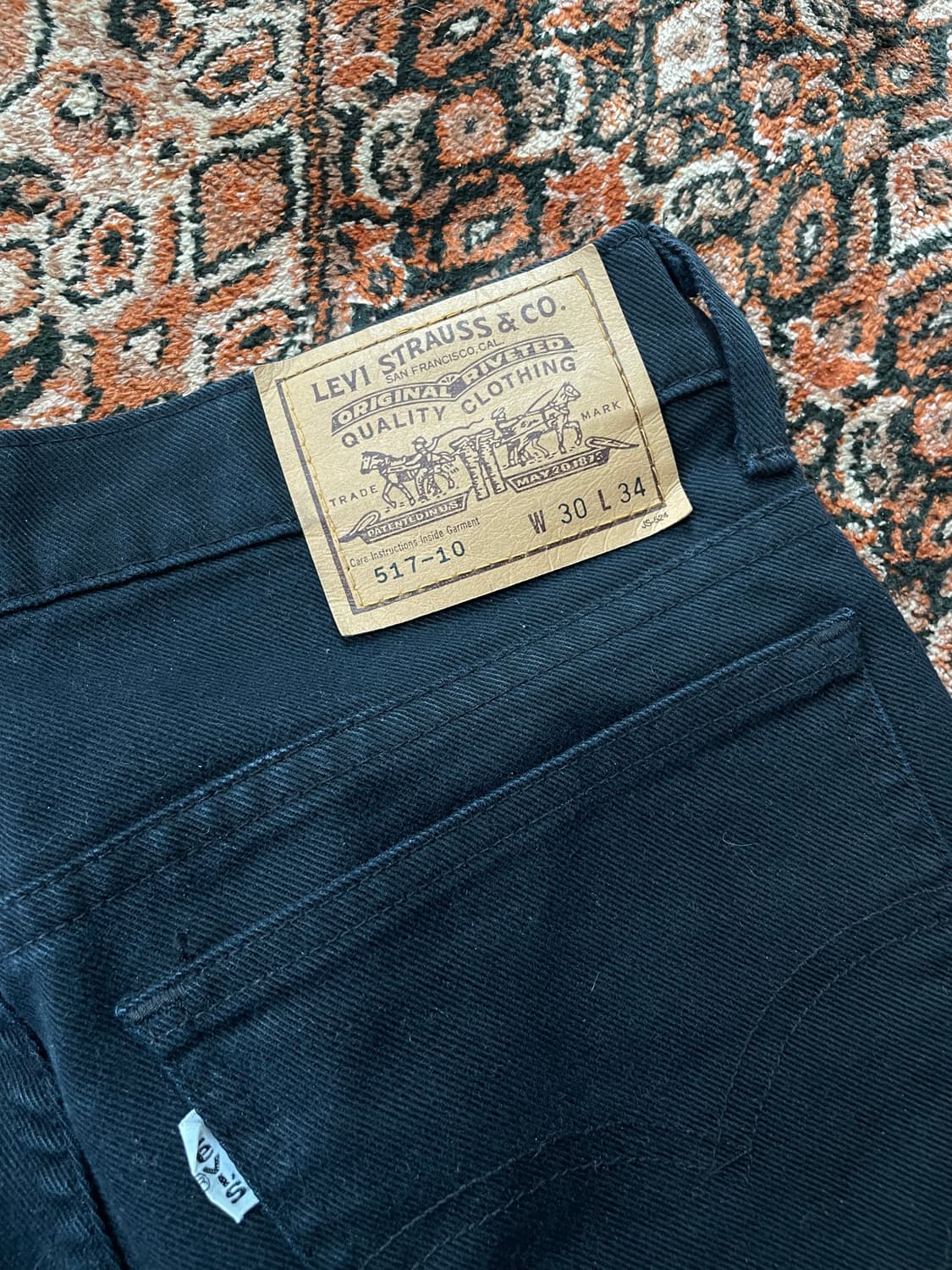 90's levis white tap 517 상품이미지5