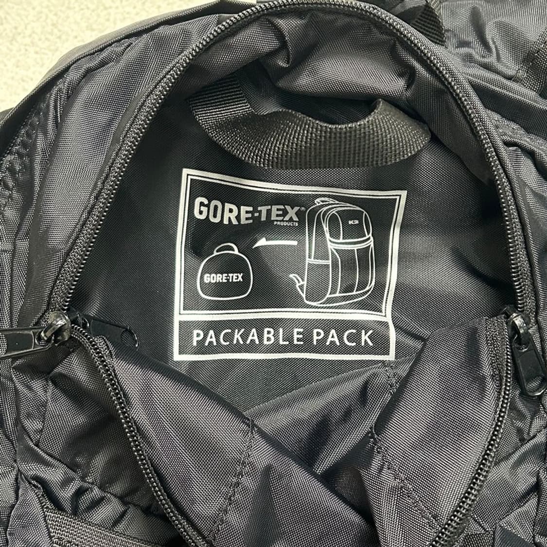 K2 고어텍스 블랙 백팩 상품이미지6