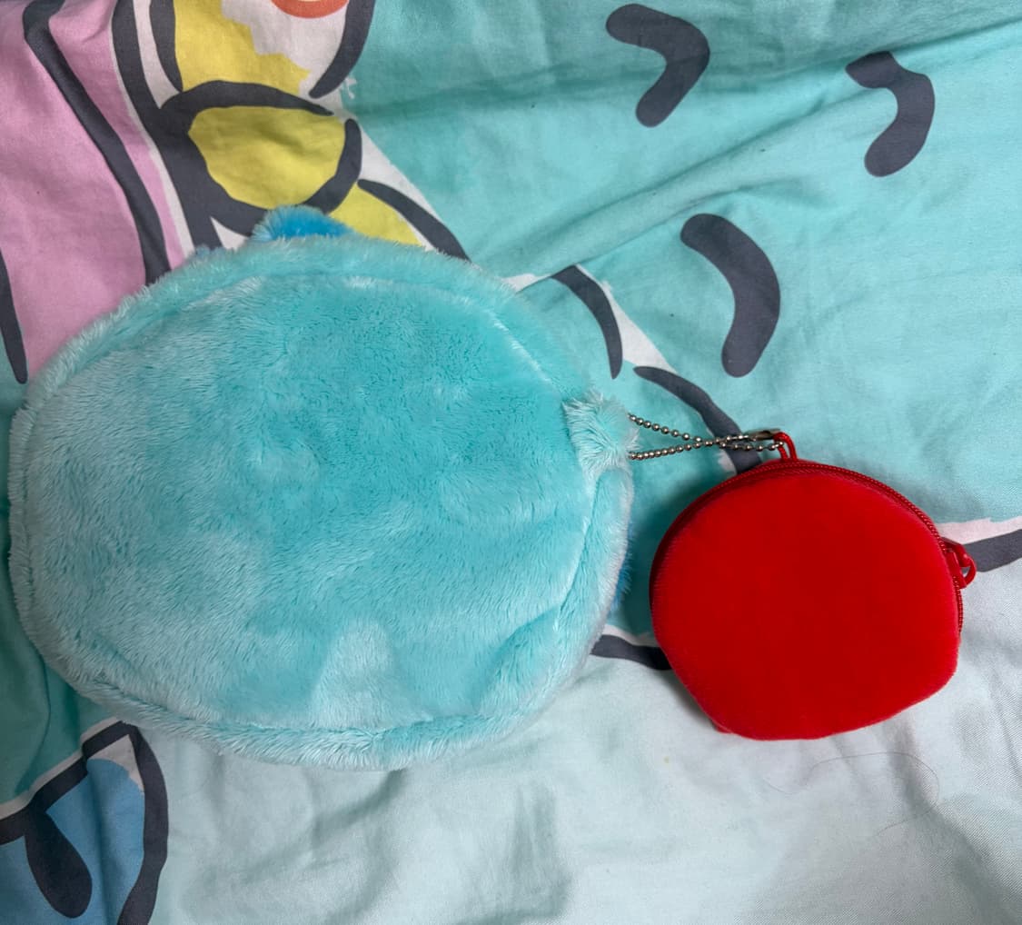 한교동 사유리 파우치세트 털 파우치 키링 세트 상품이미지3