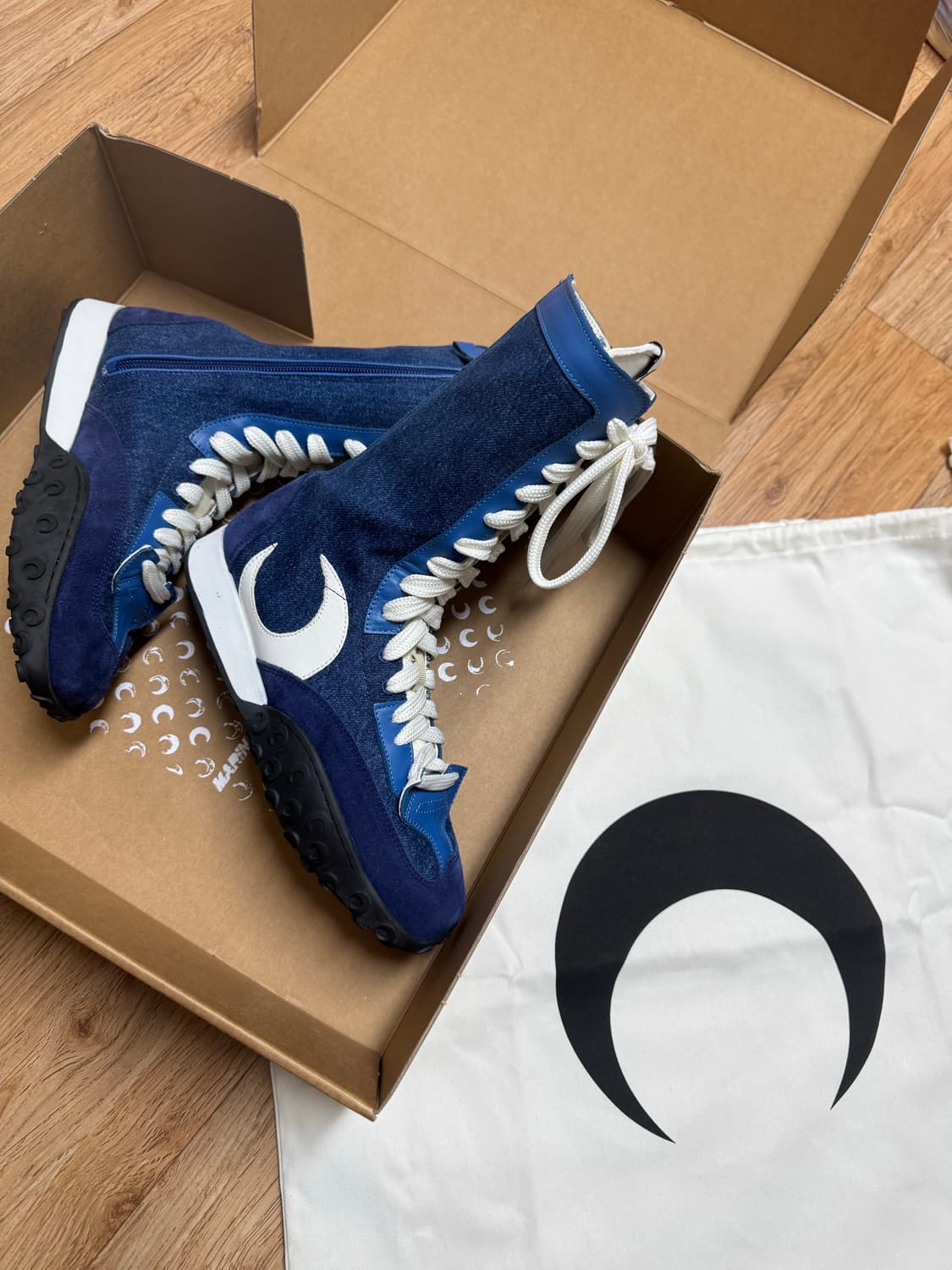 새상품 마린세르 하이 스니커즈 36 상품이미지2