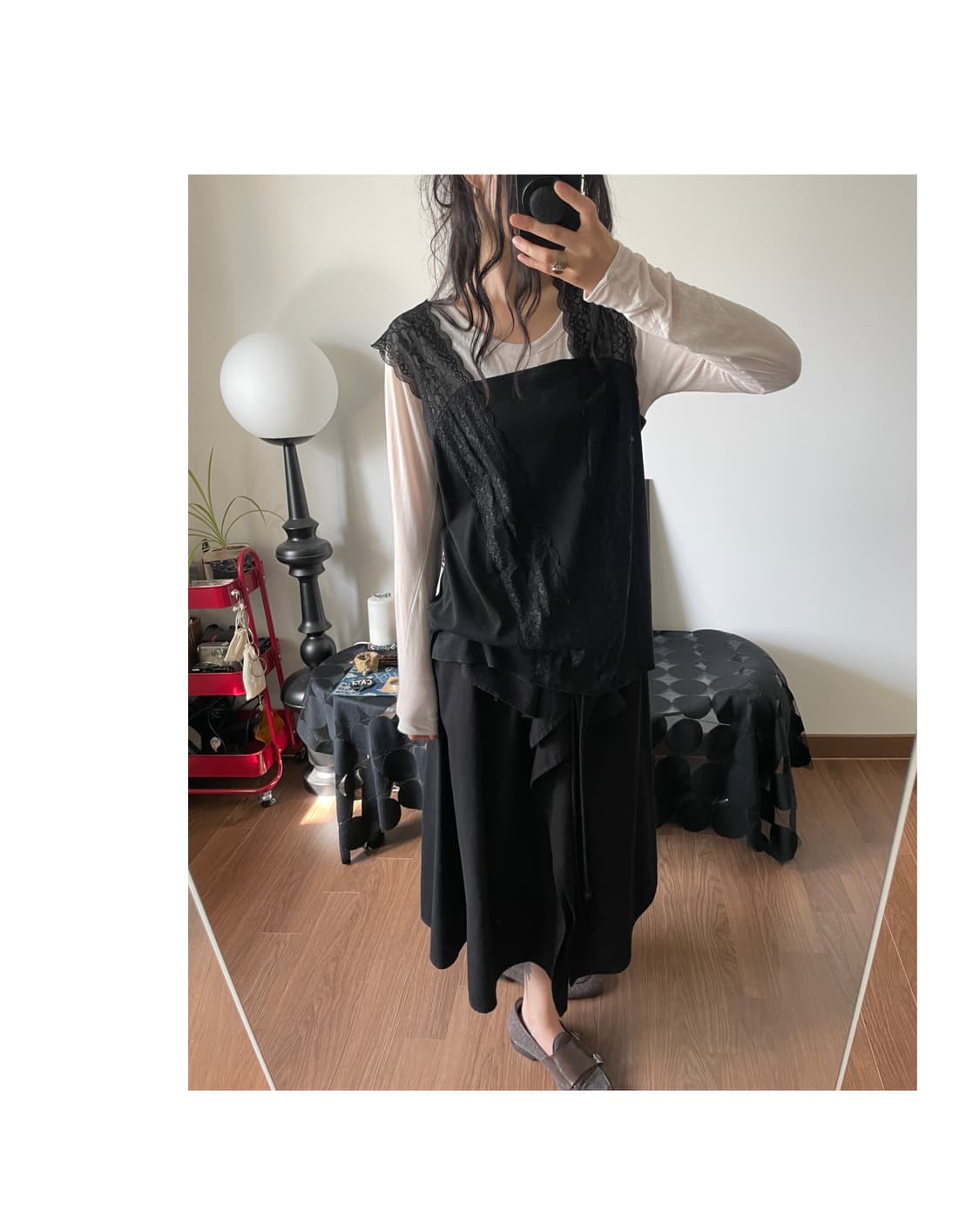 lace sleeveless 상품이미지8