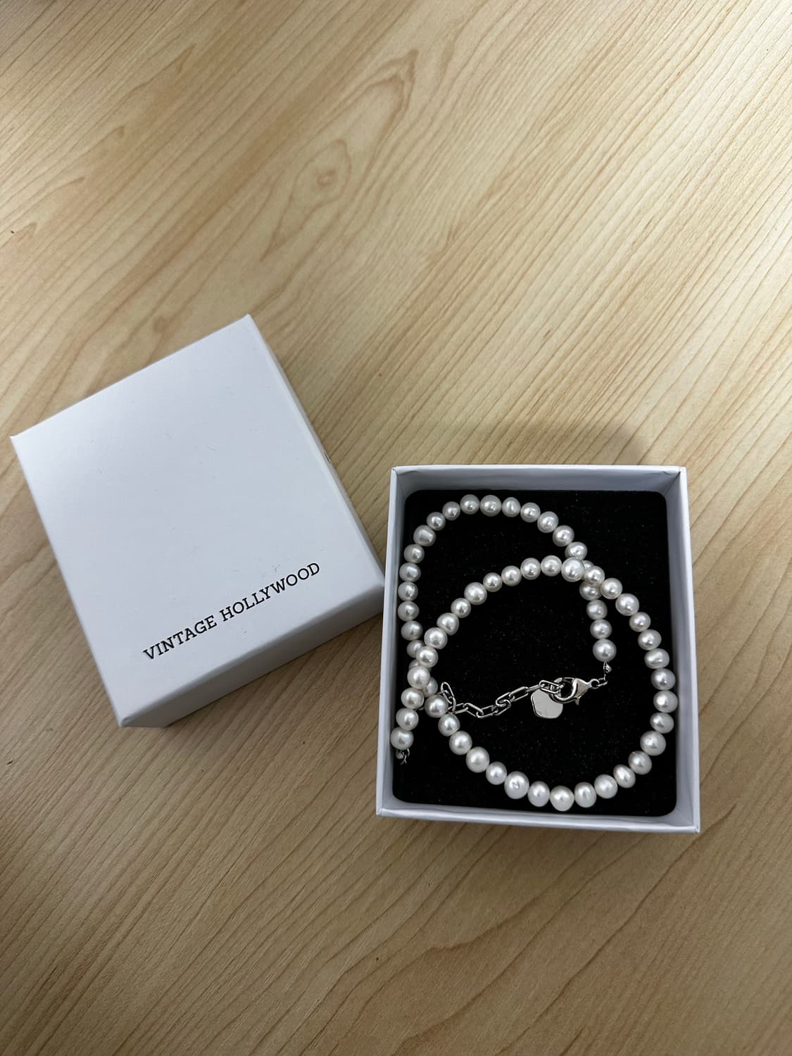 VINTAGE HOLLYWOOD 제니 진주 목걸이 상품이미지1