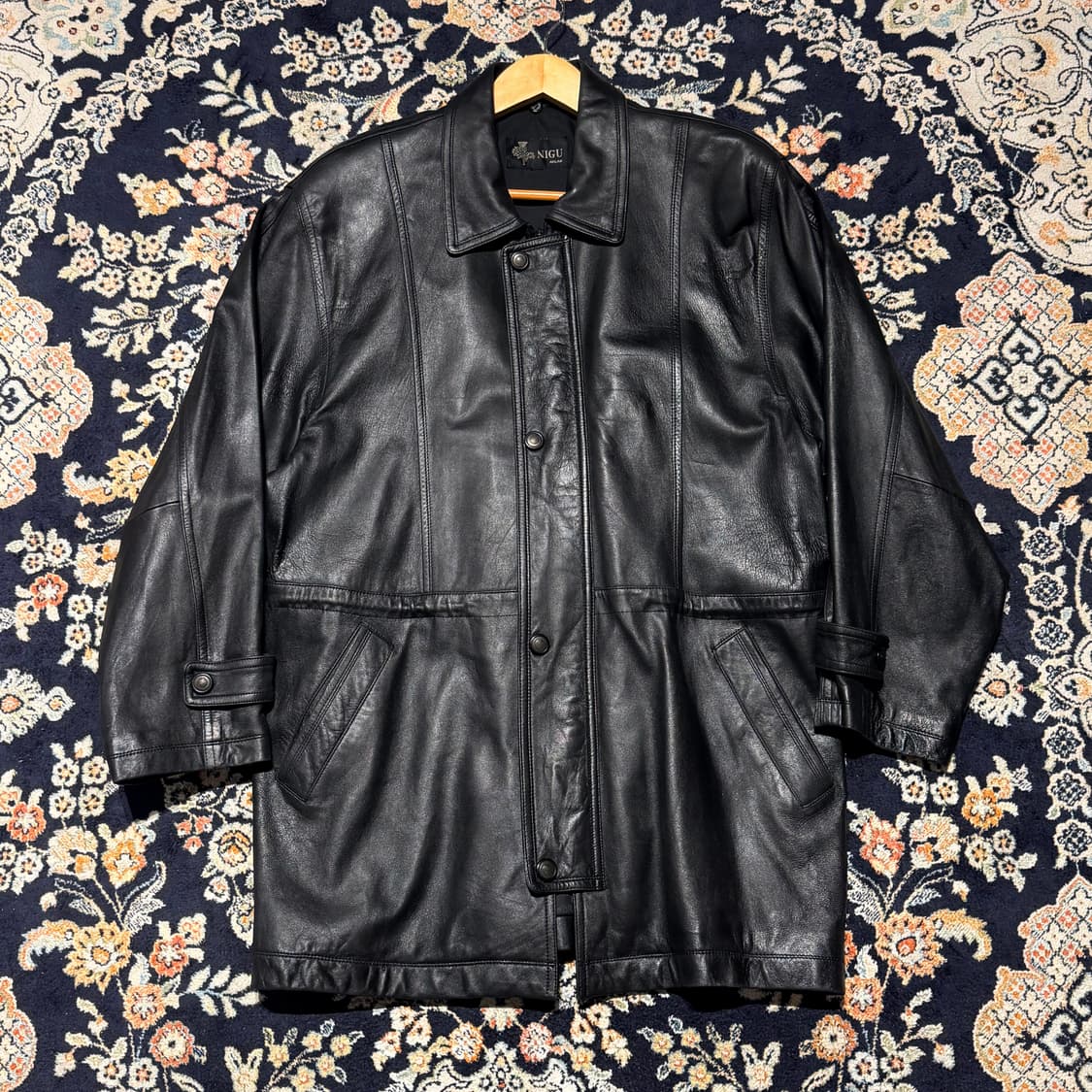 밀라노 양가죽 헌팅 자켓 L 상품이미지1