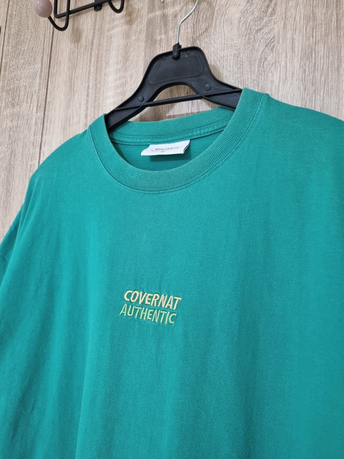 커버낫 레터링 자수 반팔티 상품이미지3