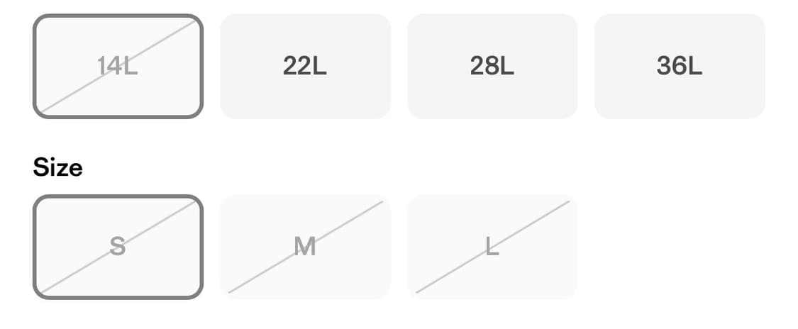 파타고니아 테라비아 백 14L 블랙 M사이즈 상품이미지2