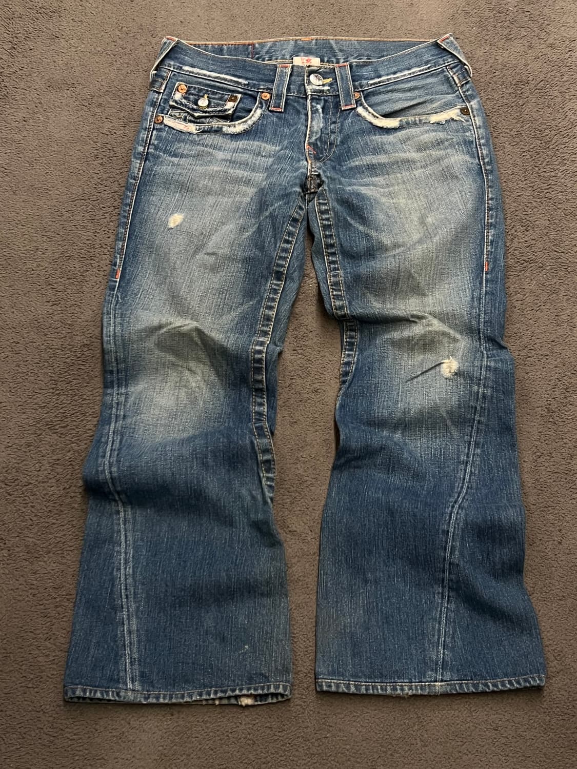 트루릴리전 부츠컷 데님 처분  상품이미지1