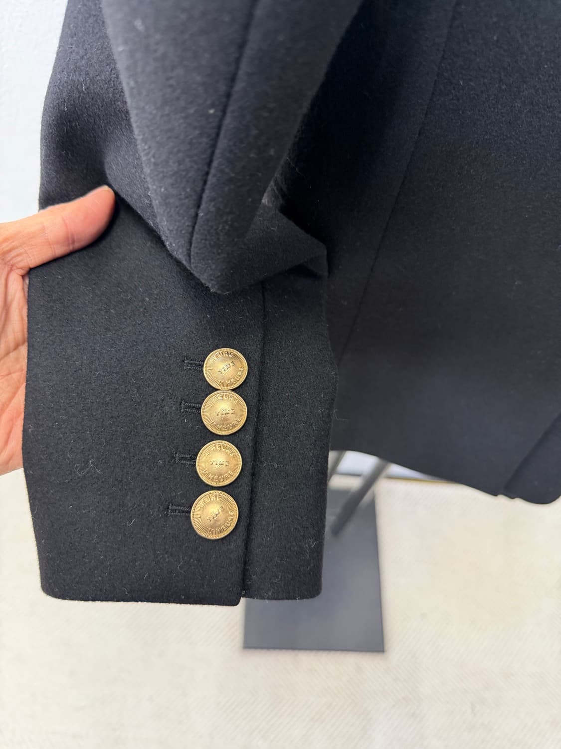 정품) TIME 타임 20ss 여성 금장 더블 버튼 자켓 82 상품이미지4