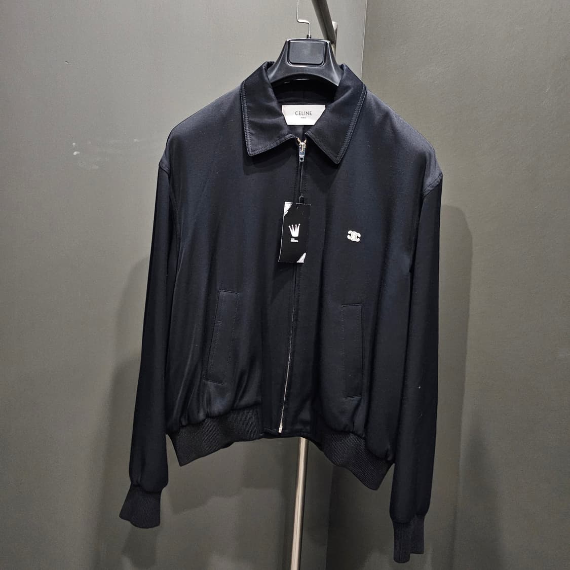 셀린느 스몰로고 레이온 트윌 트리오페 자켓 상품이미지2