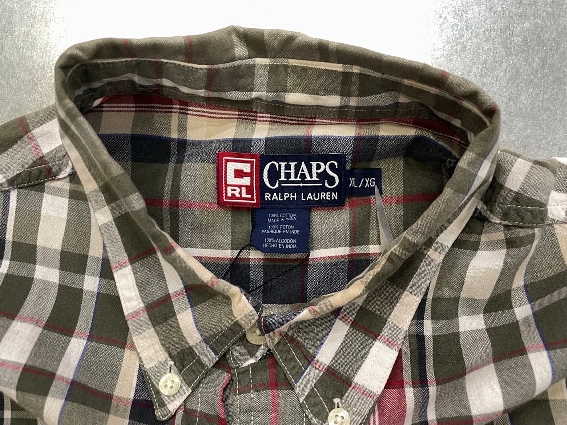 (XL) Chaps 챕스 체크 반팔 셔츠 상품이미지9