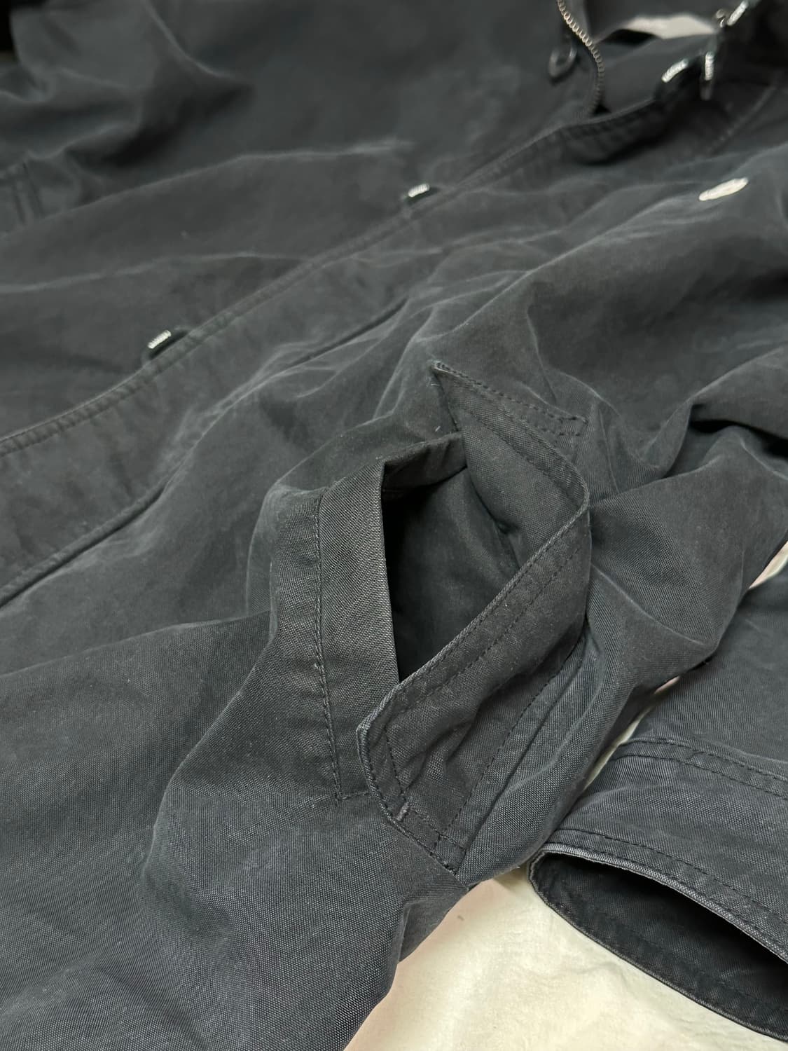 00s 라코스테 하이넥 버튼 자켓 라지 상품이미지6