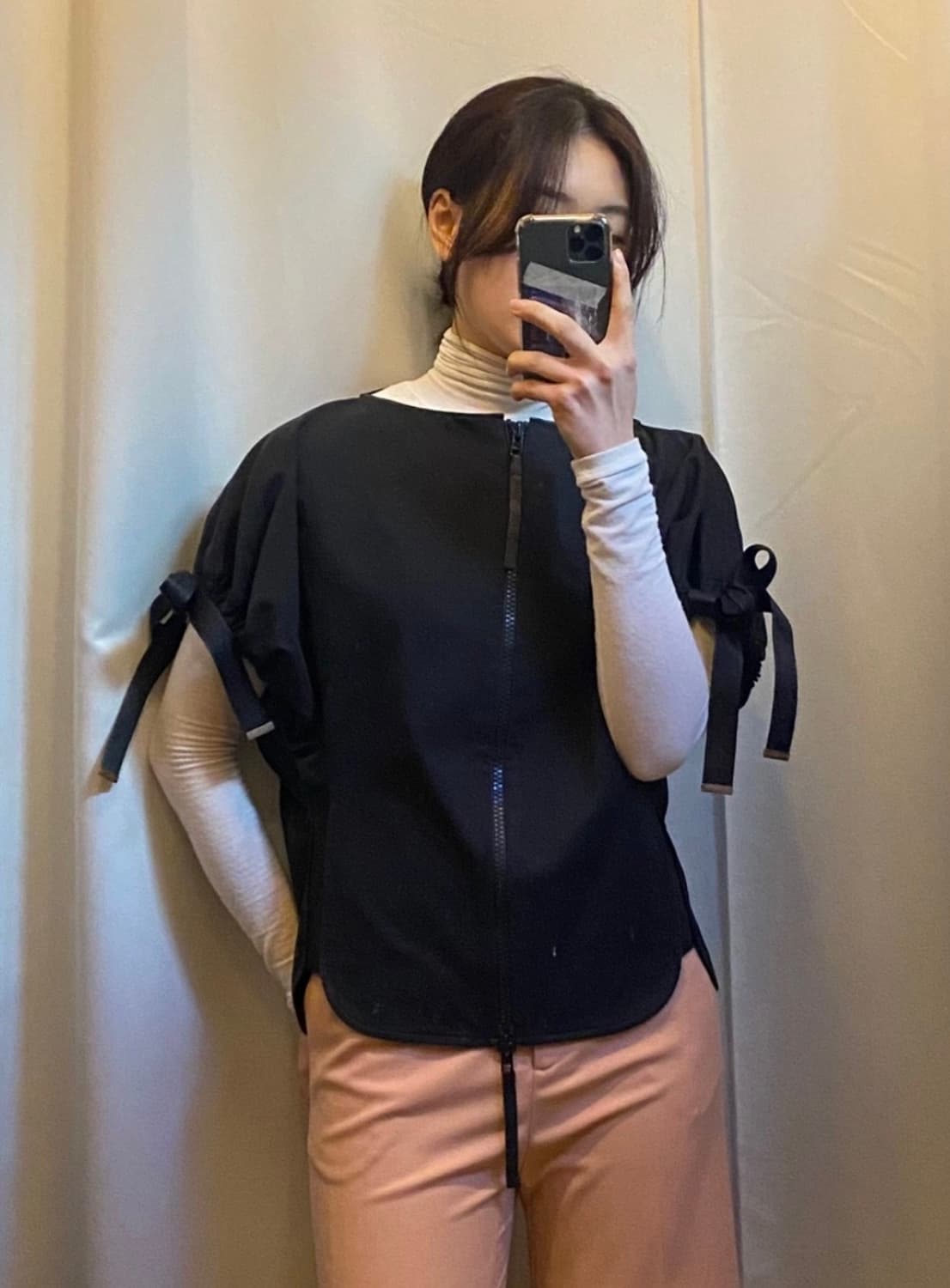 마르니 램스킨 반팔 자켓 슬리브리스 매장판 상품이미지8
