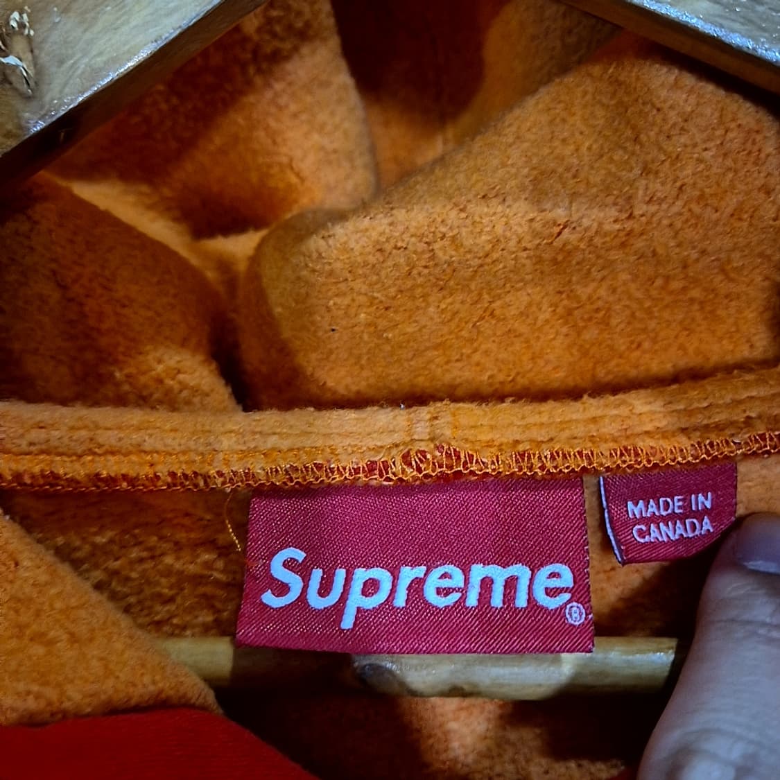 Supreme 슈프림 스몰 박스로고 후드집업 상품이미지5