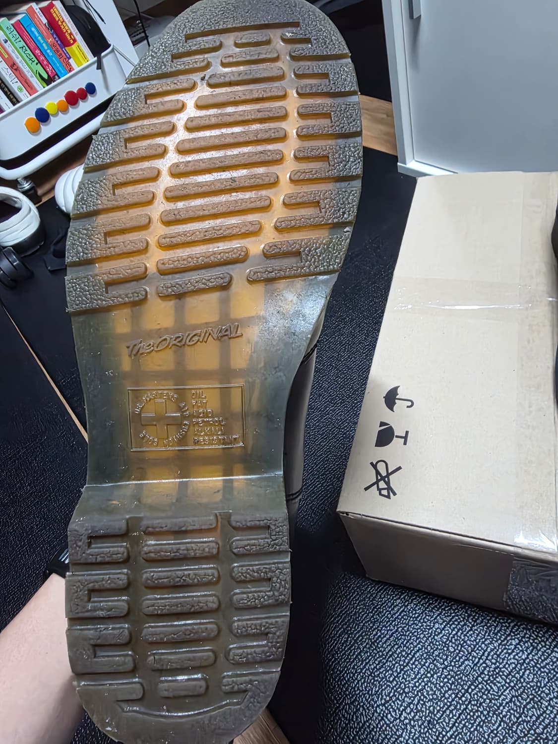 닥터마틴 모노 블랙 첼시 부츠 290 팔아요 상품이미지6