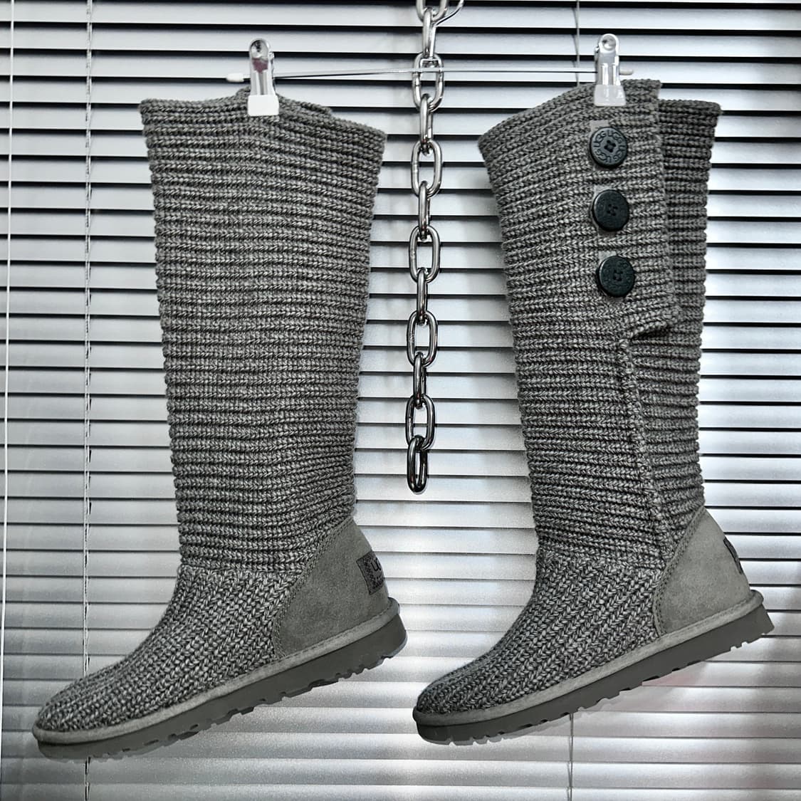 00s 그레이 니트 어그 카디 부츠 상품이미지2