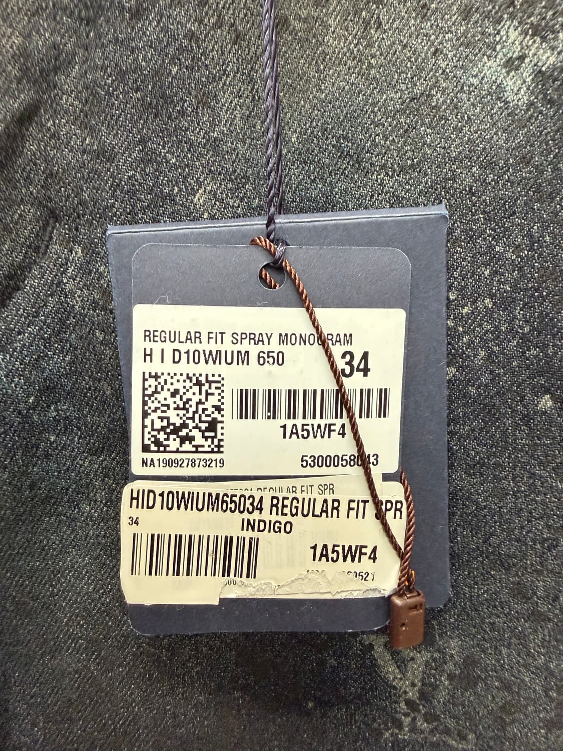 루이비통 레귤러 핏 스프레이 모노그램 청바지 ( 34 ) 상품이미지7