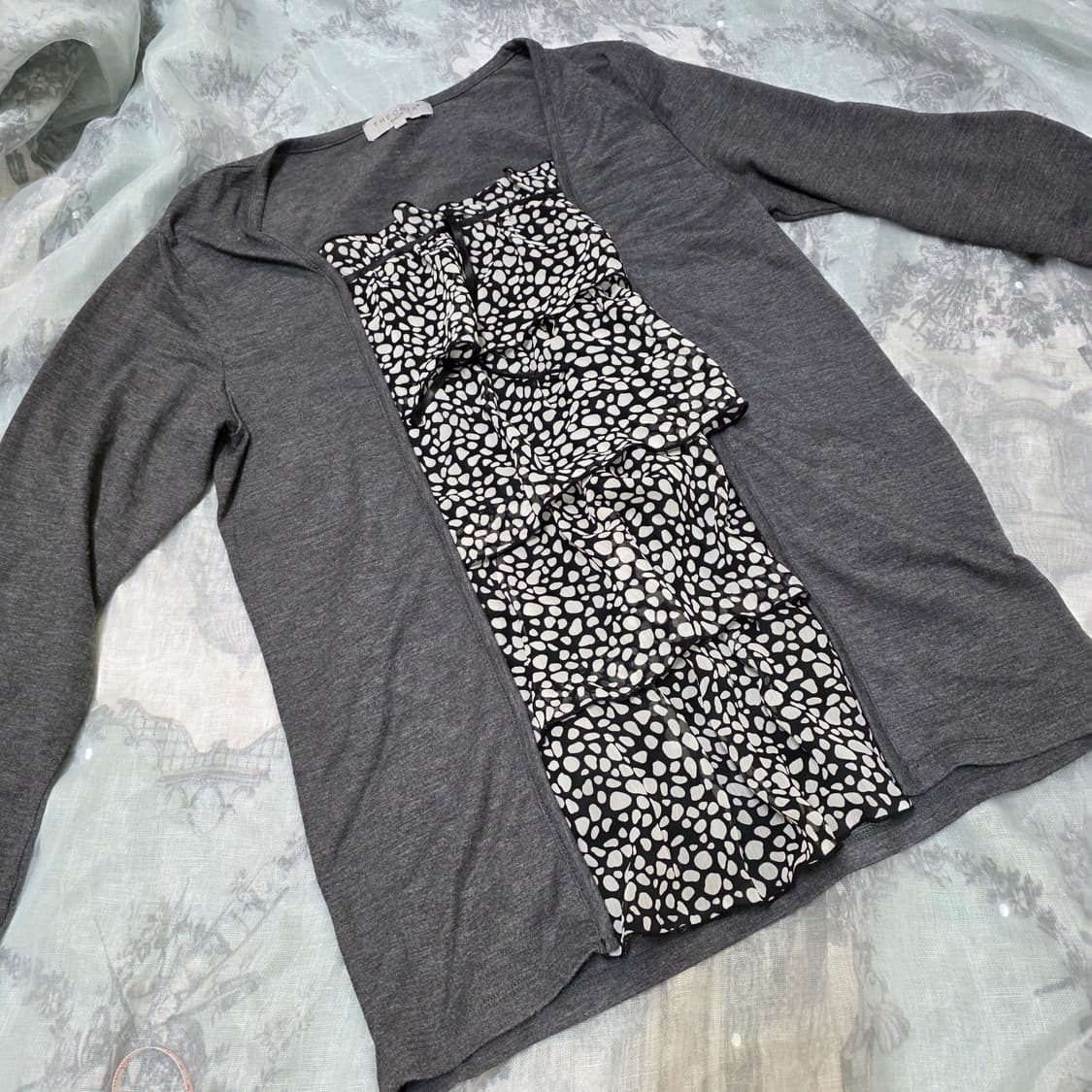 일본 빈티지 너드 고딕 페어리 로걀탑 y2k 오네갸루 상품이미지2