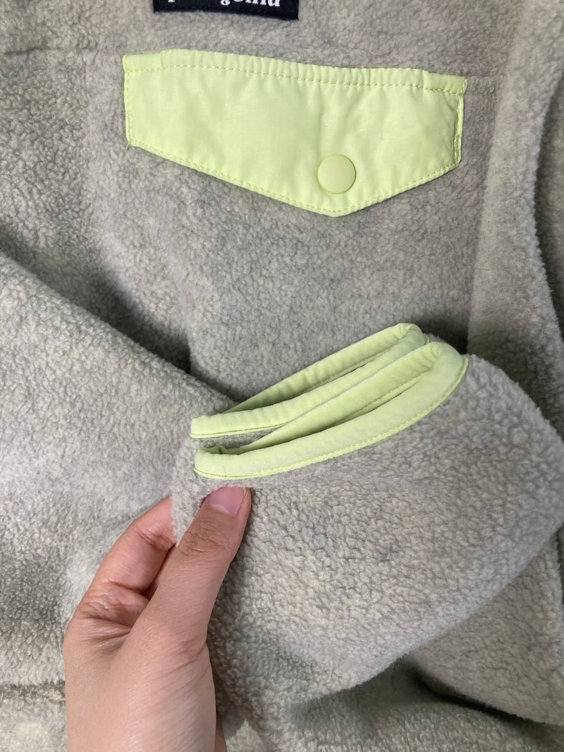 파타고니아 신칠라 오트밀/연노랑 (M) 상품이미지4