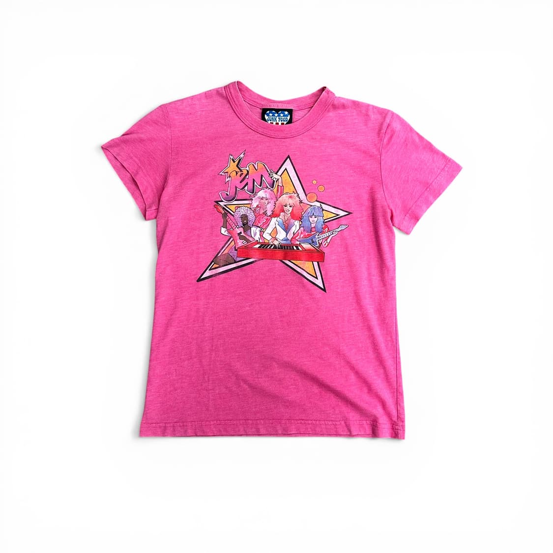 Pink Punk Graphic Crop Top 상품이미지2