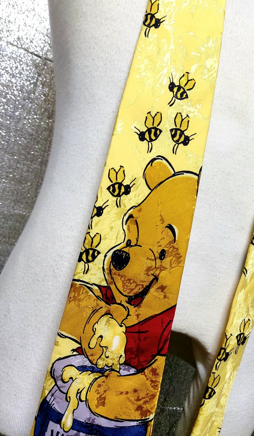 ♤필독♤ 빈티지 곰돌이푸 넥타이 <made in USA> 상품이미지2