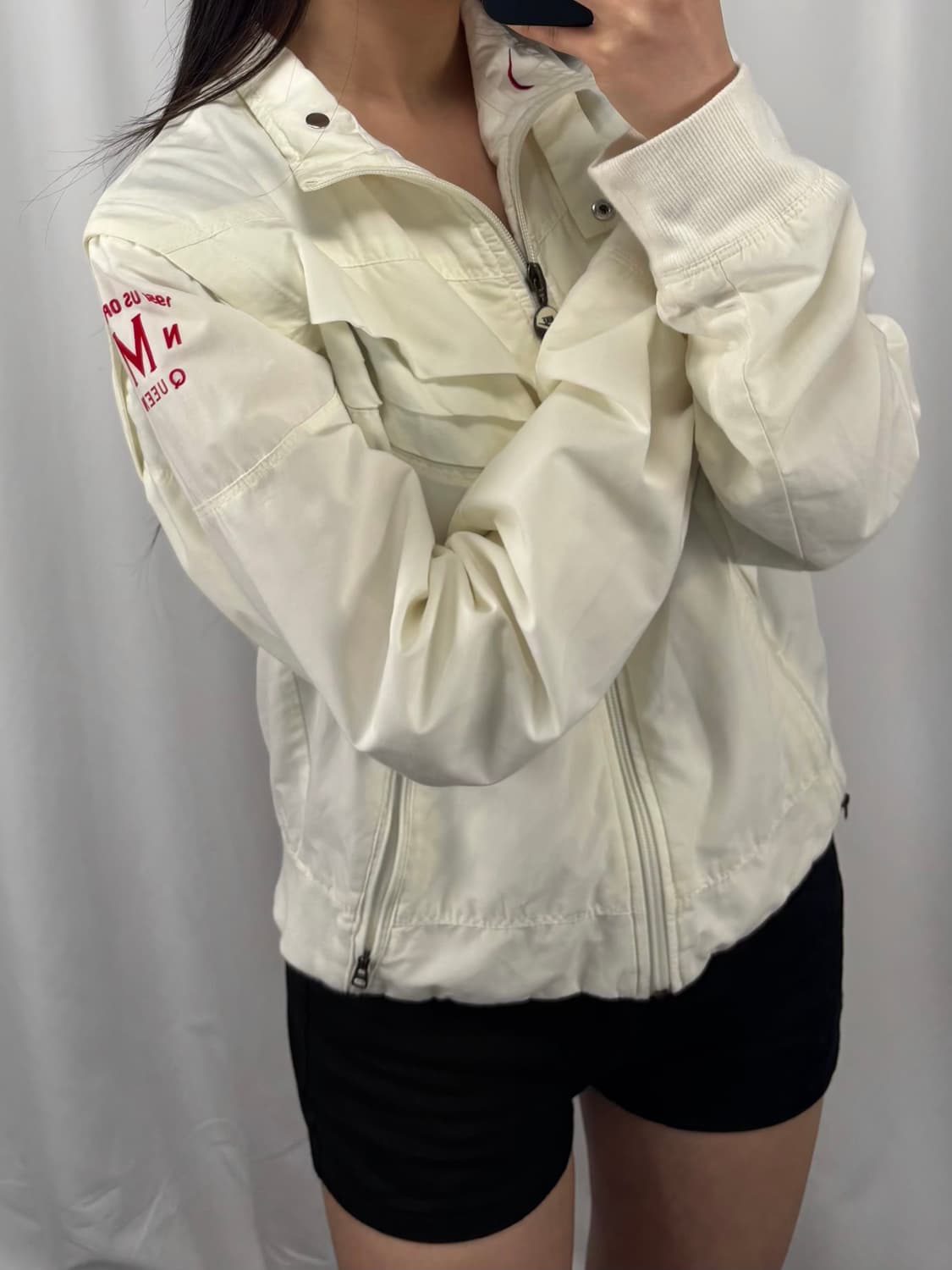 나이키 아이보리 자켓 상품이미지1