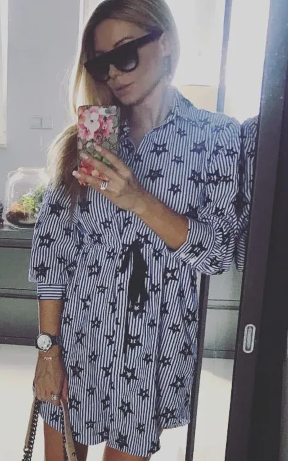 정품) 산드로 롱셔츠 원피스  상품이미지8