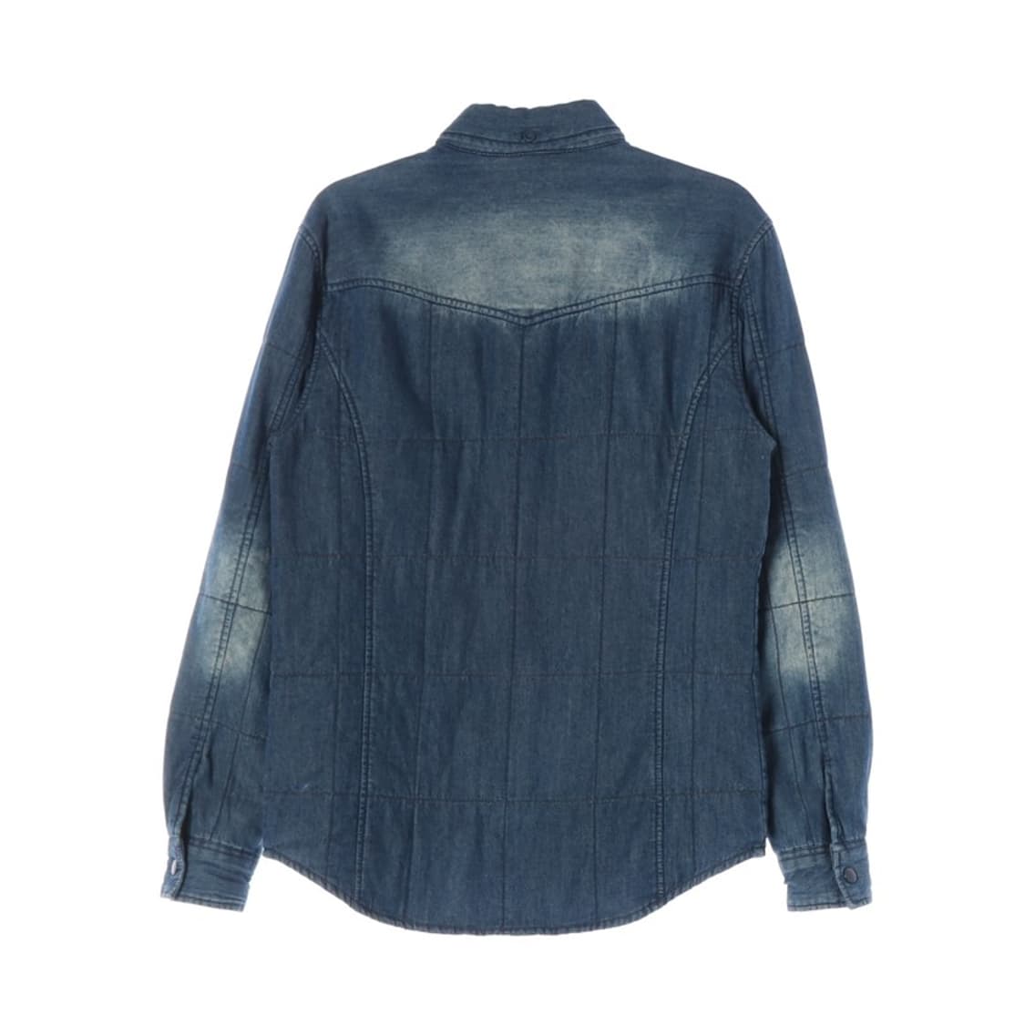 코데즈컴바인 포맨 워싱 데님 누빔 셔츠 M 상품이미지3