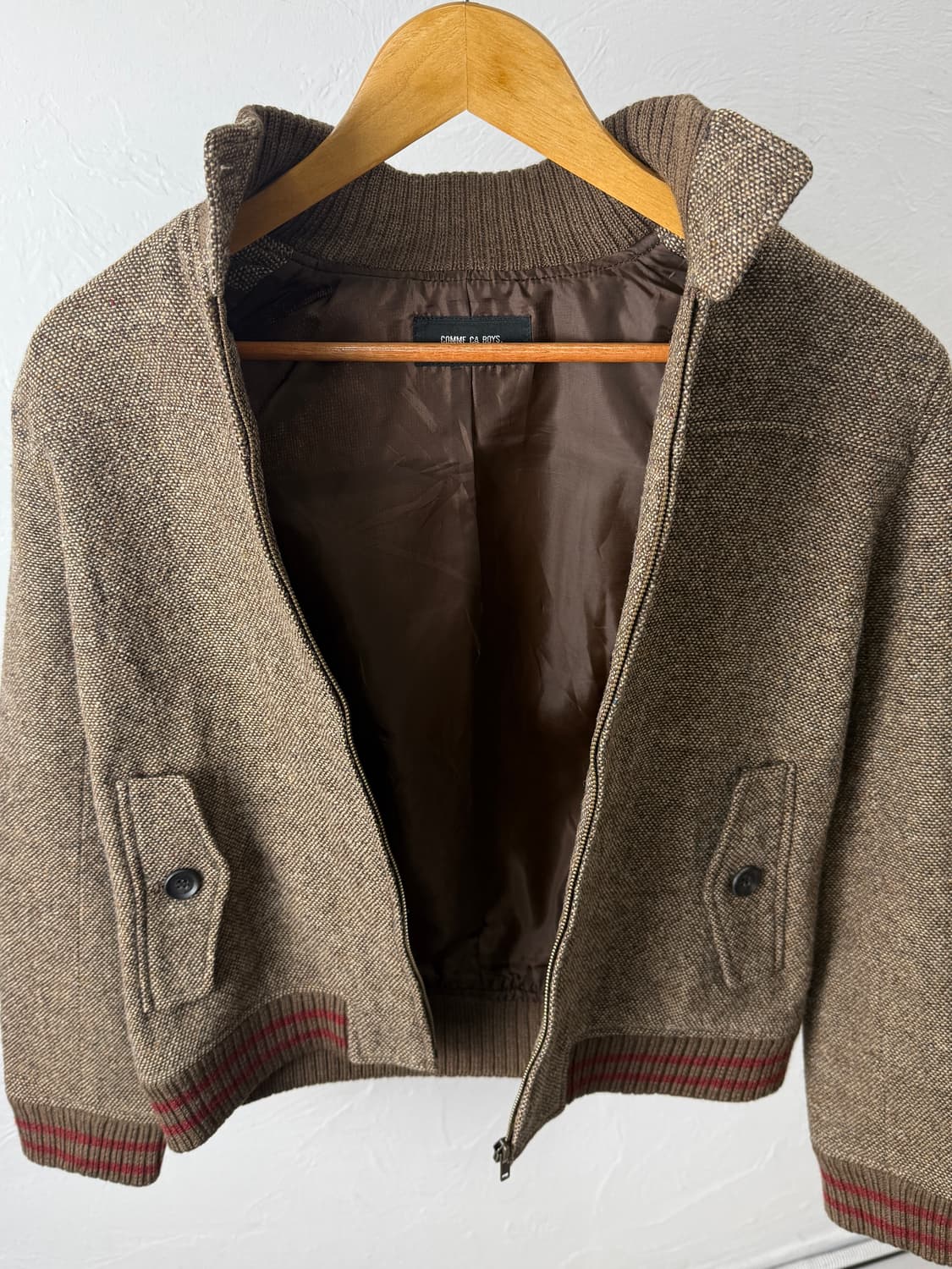 Comme Ca Boys 울 자켓 상품이미지3