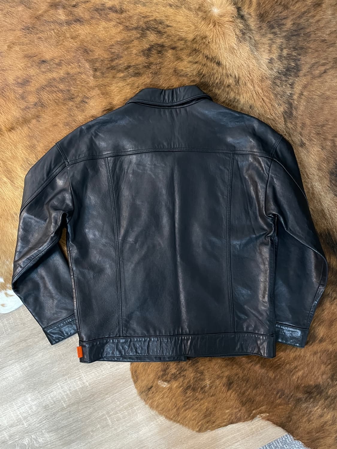 디스이즈네버댓 3세대 트러커 레더 자켓 상품이미지3