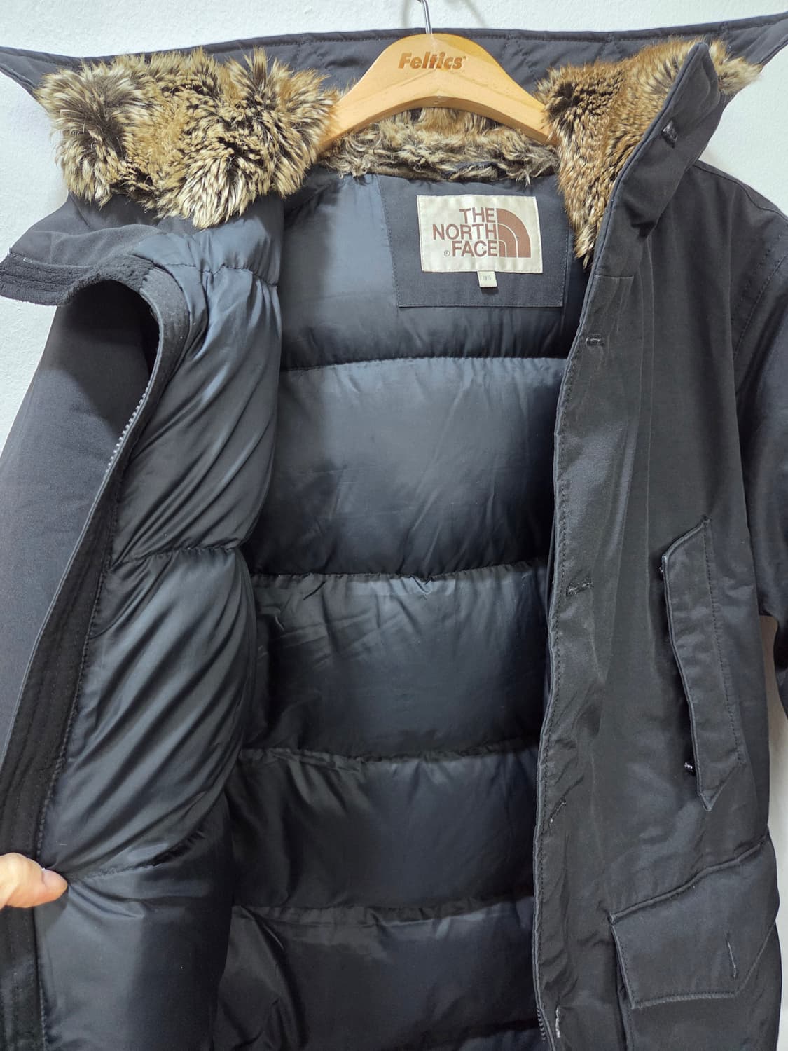 노스페이스 패딩 화이트라벨 엣지우드 덕다운 패딩 상품이미지5