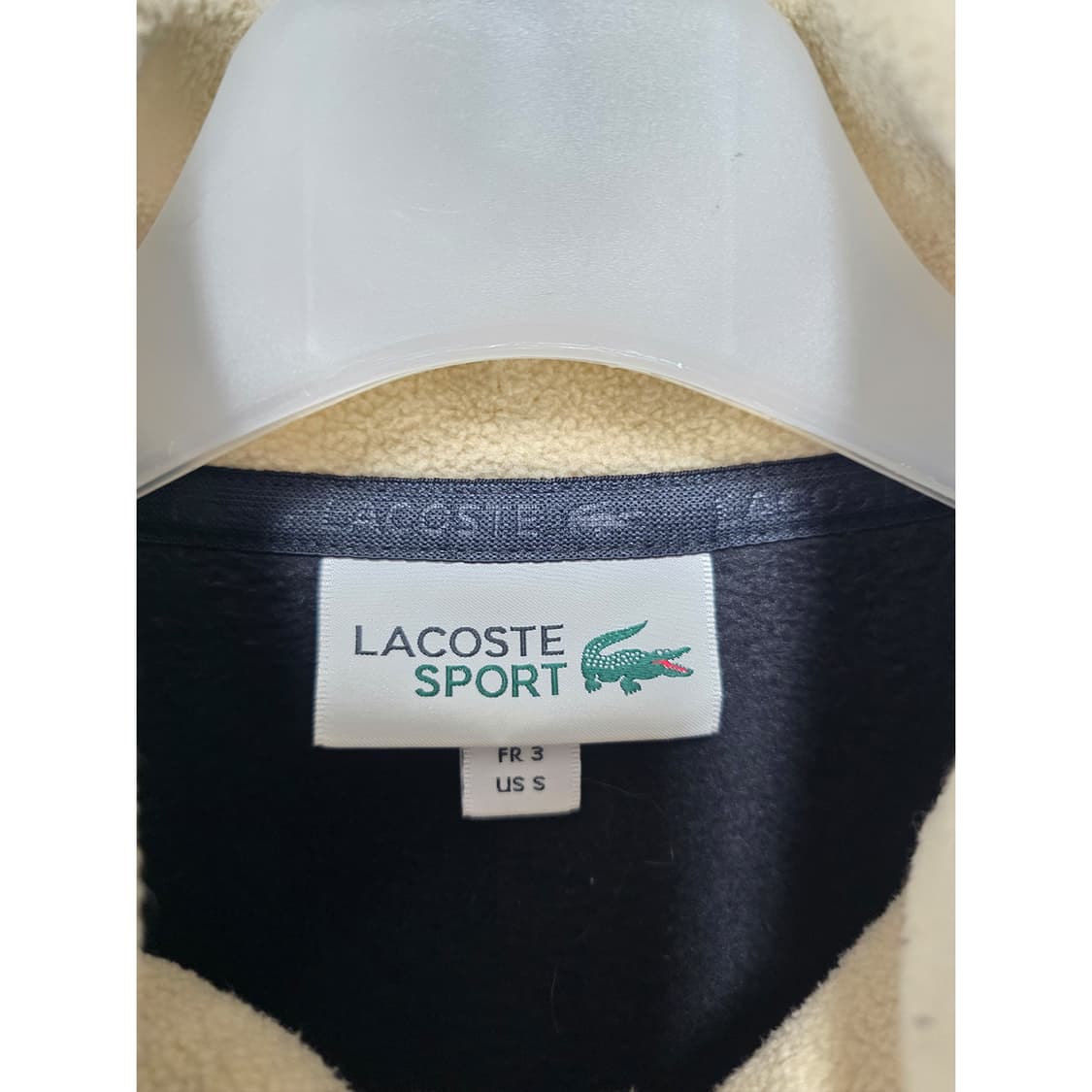 택포// 라코스테 기모 풀오버 아노락 95 상품이미지2