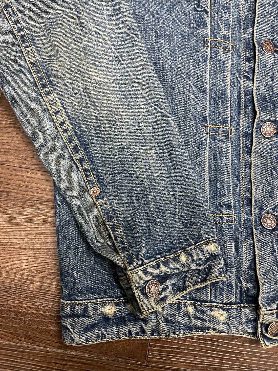 리바이스 1세대 트러커 데님 자켓 상품이미지5