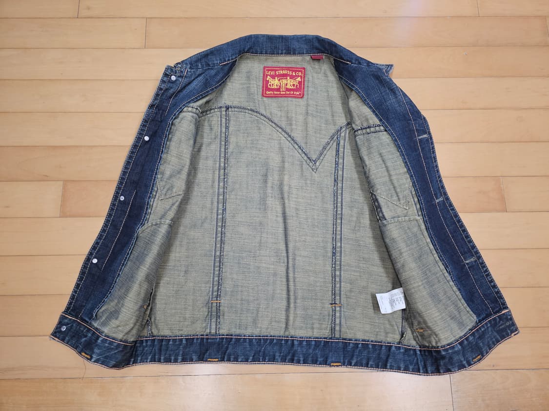 리바이스 데님 베스트 청조끼 엔지니어드 레트로 상품이미지7