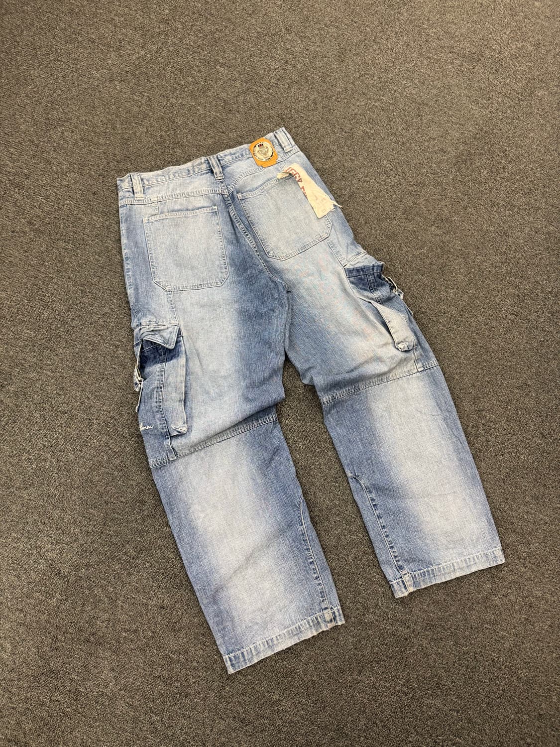 팻 팜 빈티지 카고 데님팬츠 올드스쿨 힙합팬츠 상품이미지4