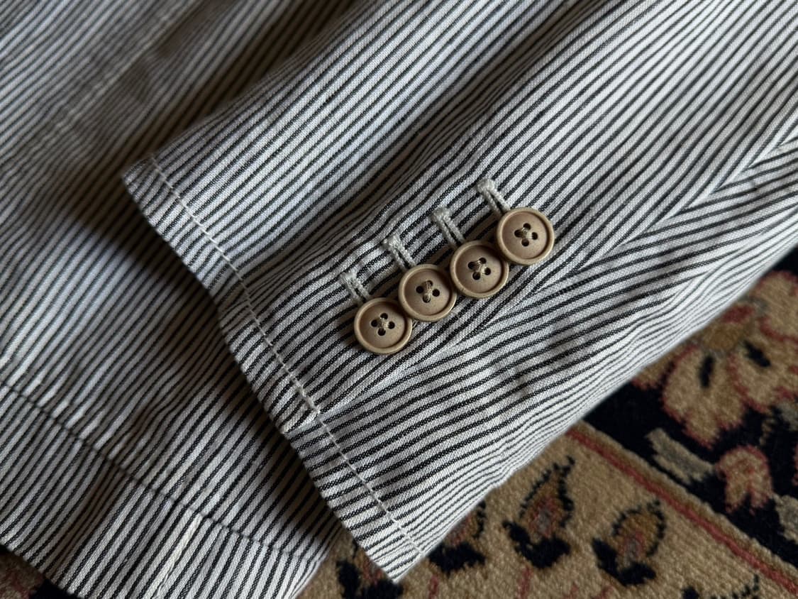 아르마니 꼴레지오니 리넨 테일러드 자켓 105 상품이미지7