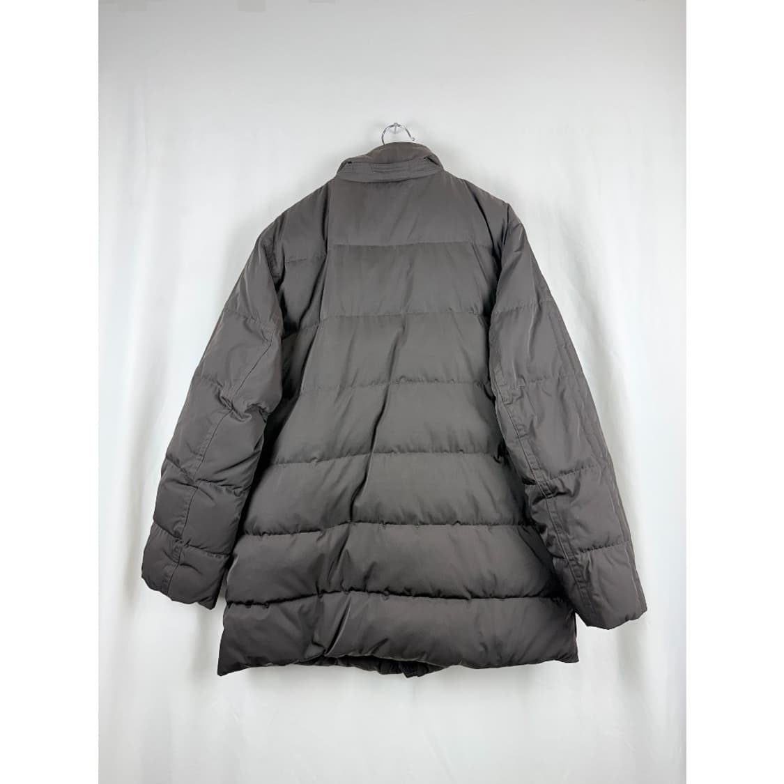 (100) 올젠 덕다운 사파리 패딩 브라운 상품이미지5