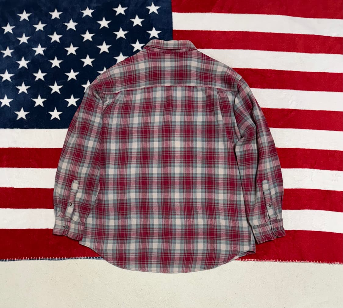 플란넬셔츠 빈티지플란넬셔츠 flannel shirt 빈티지 아메리칸캐주얼 상품이미지9