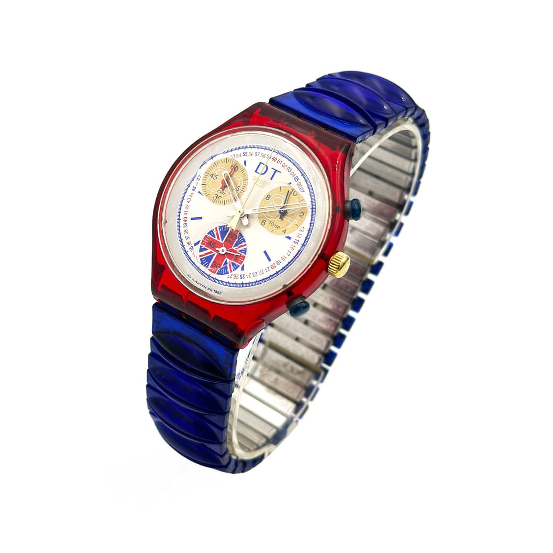 95년판) 빈티지 스와치 익스팬션 스트랩 ‘Daley Thompson’ 상품이미지3