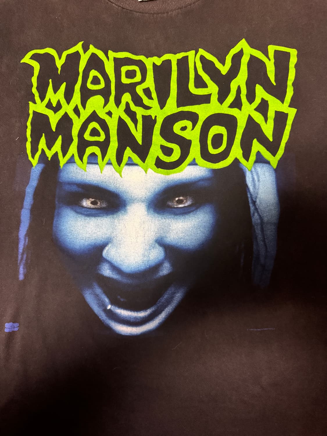 [XL] 마릴린 맨슨 This is your world 밴드티 상품이미지3
