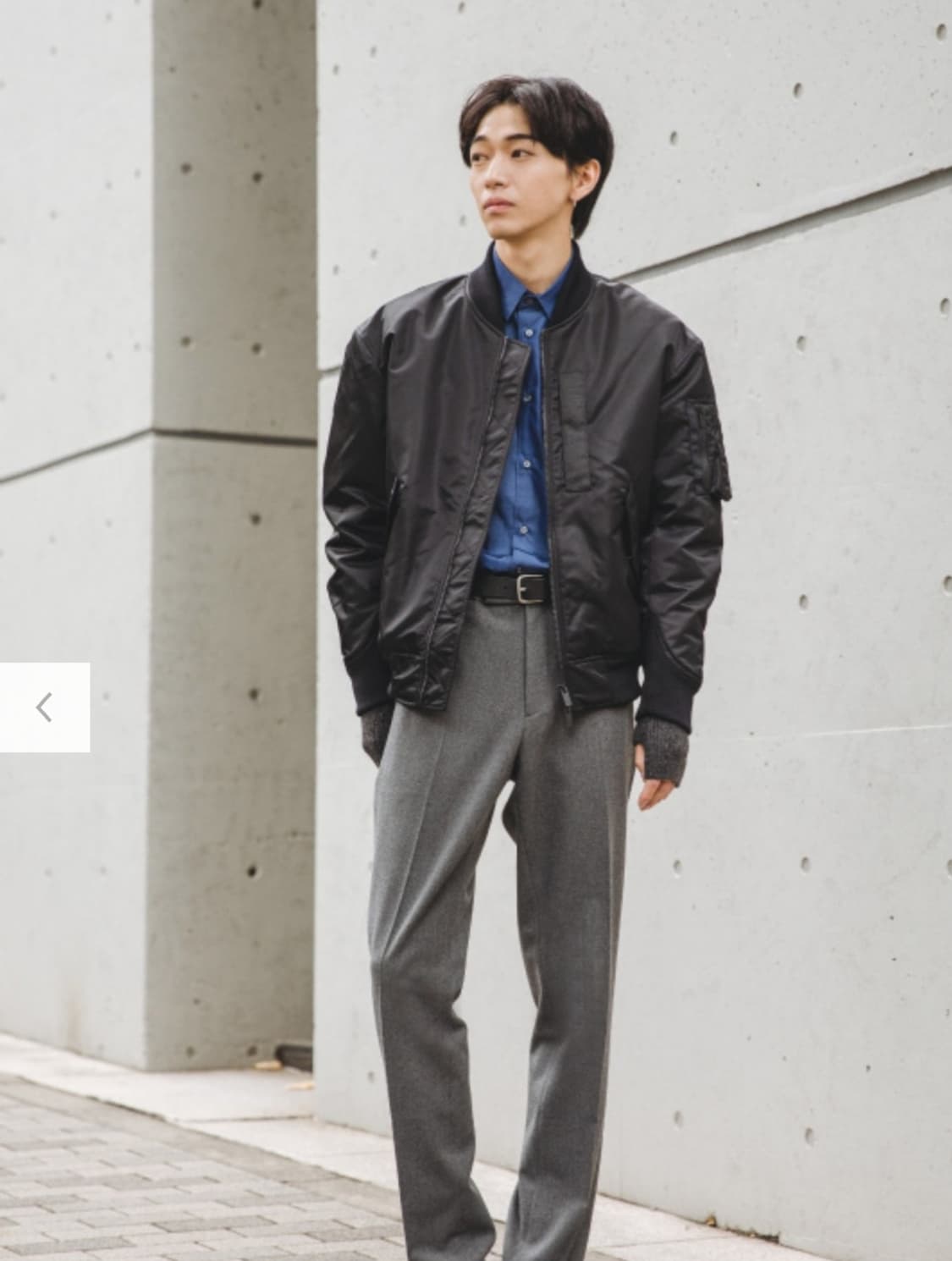 [J+, 새상품]유니클로 질샌더 MA-1 L 상품이미지1