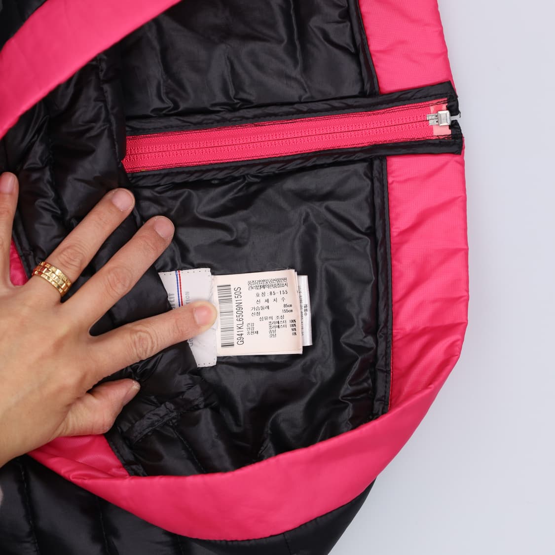 S 르꼬끄 여성 다운 패딩조끼 0408H1 상품이미지4