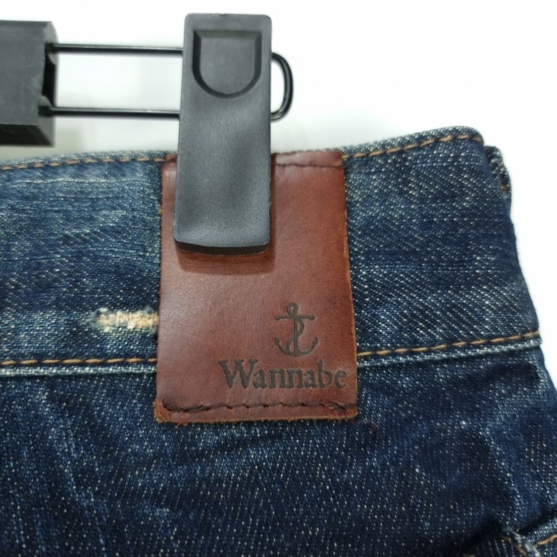 [일본빈티지] 스터드 디테일 데님 하프 팬츠 청반바지 M20164 상품이미지7