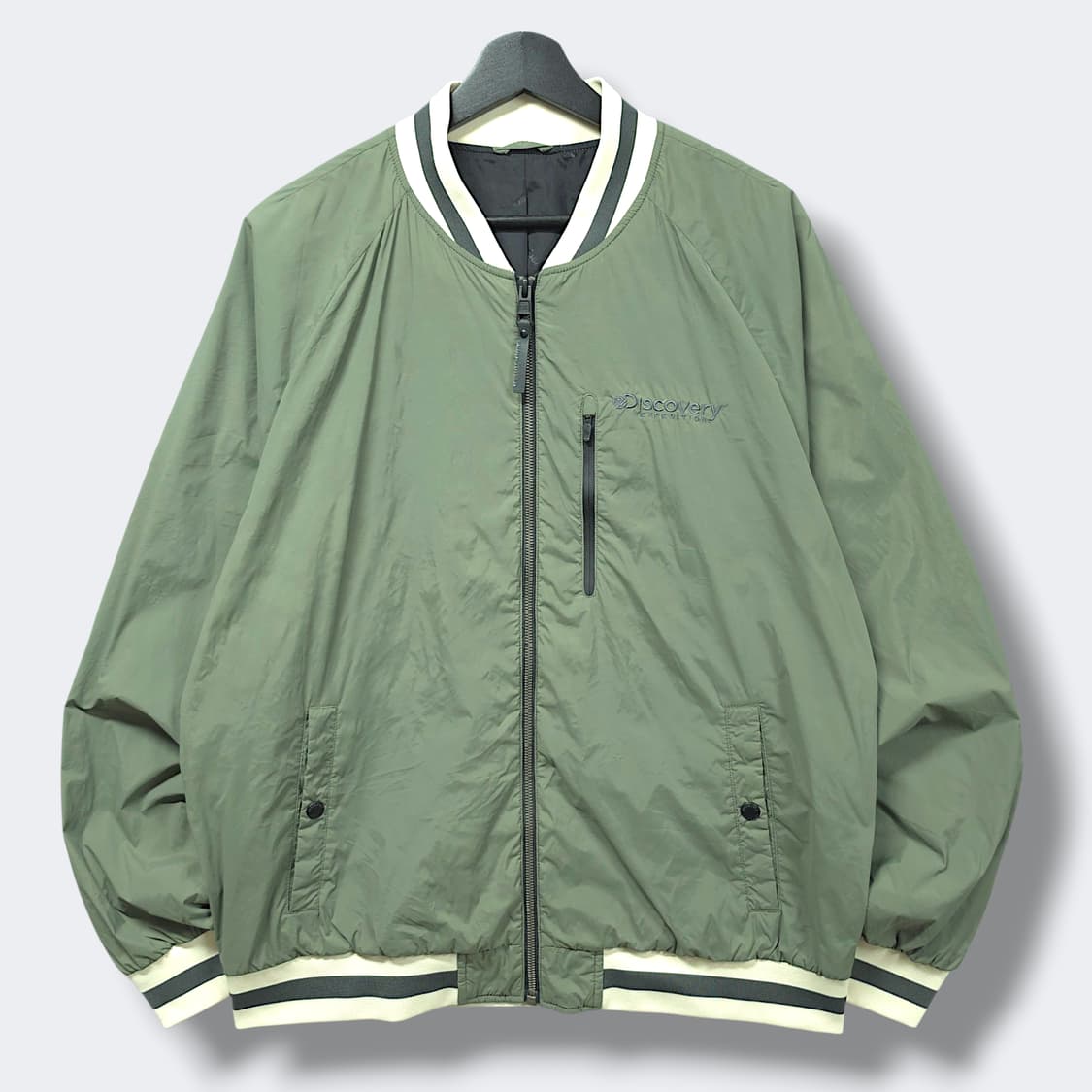 [110] 디스커버리 익스페디션 카키 스트레치 블루종 자켓 상품이미지1