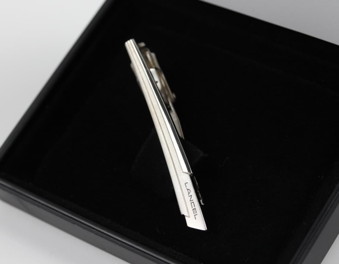 란셀 A등급 5.1cm 남자 명품 넥타이핀 빈티지 상품이미지1