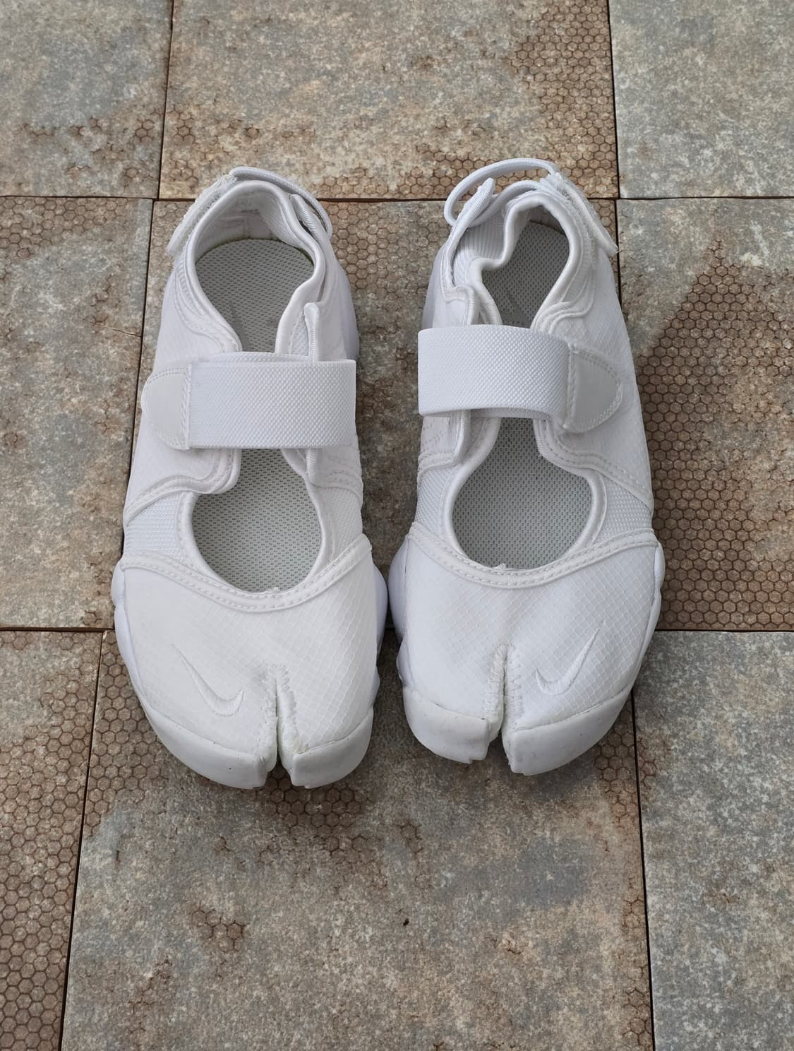 (220)나이키 에어 리프트 브리드 화이트 샌들 상품이미지2