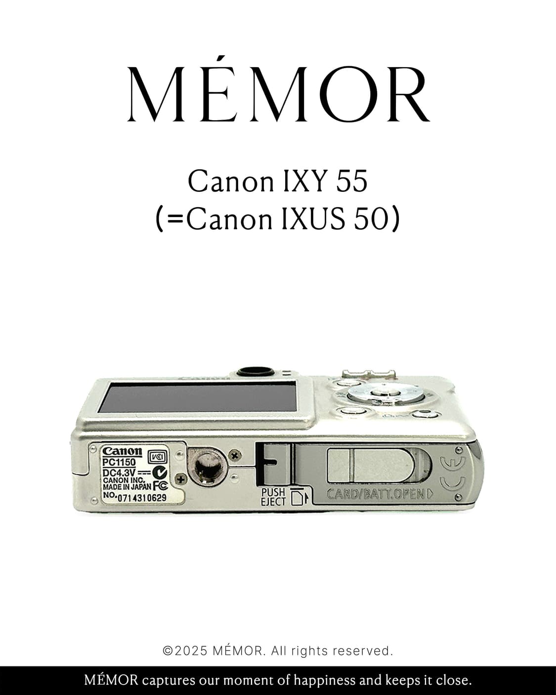 아이유님 사용🩷Canon IXY 55(IXUS 50) 캐논 디카 카메라 상품이미지4